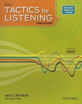 portada Tactics for Listening 3rd Edition Basic Student's Book (in English)