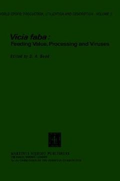 portada vicia faba: feeding value, processing and viruses (en Inglés)