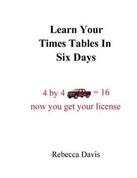 portada Learn Your Times Tables in Six Days (en Inglés)