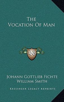 portada the vocation of man (in English)