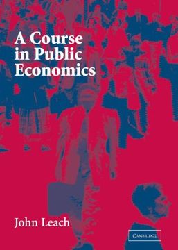 portada A Course in Public Economics (en Inglés)