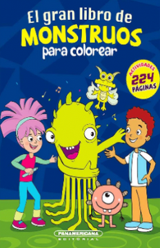 portada El Gran Libro de los Monstruos Para Colorear (in Spanish)
