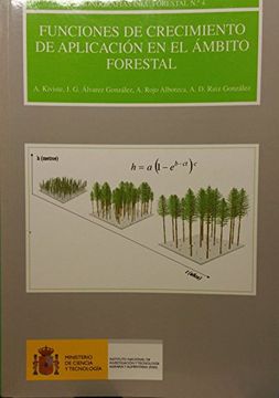 portada Funciones de Crecimiento de AplicacióN en el ÁMbito Forestal (in Spanish)