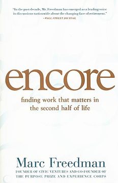 encore,finding work that matters in the second half of life