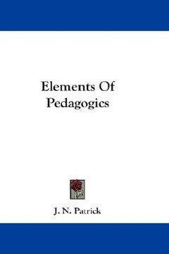 portada elements of pedagogics (en Inglés)