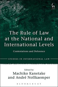 portada Rule of law at the National and International Levels (Studies in International Law) (en Inglés)