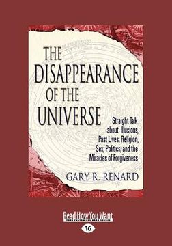 portada the disappearance of the universe (large print 16pt)