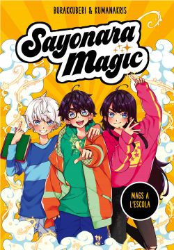portada Sayonara Magic 1. Mags a L#Escola