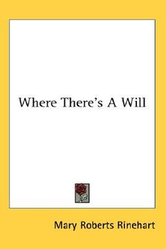 portada where there's a will (en Inglés)