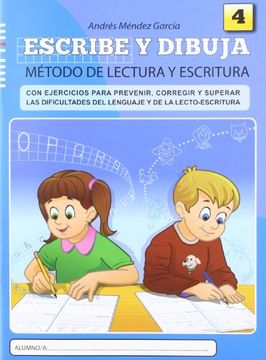 portada Escribe y dibuja: Cuaderno 4 (in Spanish)