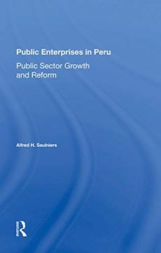 portada Public Enterprises in Peru: Public Sector Growth and Reform (en Inglés)