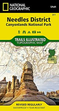 portada Needles District: Canyonlands National Park (National Geographic Trails Illustrated Map)