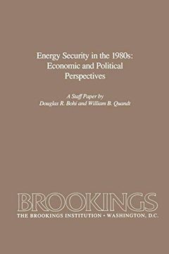 portada Energy Security in the 1980S: Economic and Political Perspectives 