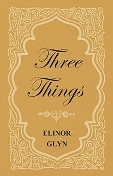 portada Three Things (in English)