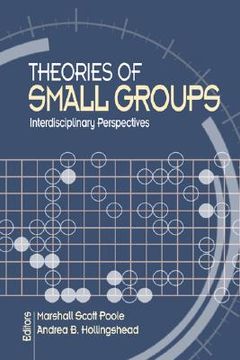 portada theories of small groups: interdisciplinary perspectives (in English)