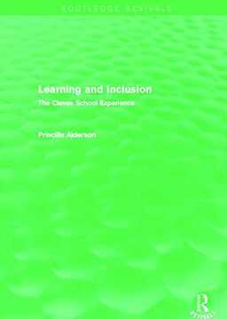 portada Learning and Inclusion (Routledge Revivals) (en Inglés)