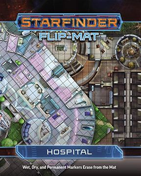 portada Starfinder Flip-Mat: Hospital (en Inglés)