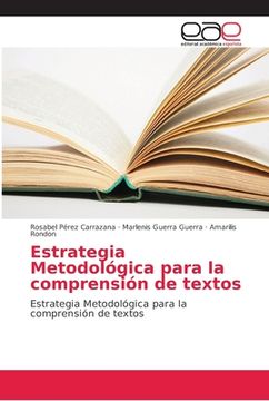 portada Estrategia Metodológica Para la Comprensión de Textos