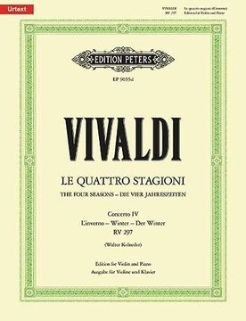 portada Violin Concerto in F Minor Op. 8 No. 4 Winter (Edition for Violin and Piano): For Violin, Strings and Continuo, from the 4 Seaons, Urtext (en Inglés)