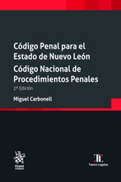 portada Código penal para el estado de Nuevo León Código nacional de procedimientos penales 2a Edición