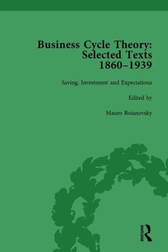 portada Business Cycle Theory, Part II Volume 7: Selected Texts, 1860-1939 (en Inglés)