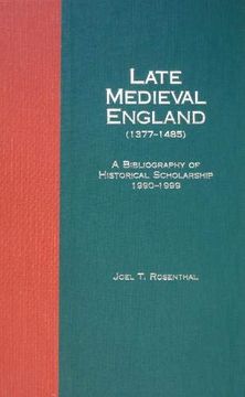 portada Late Medieval England Part Two Hb (en Inglés)