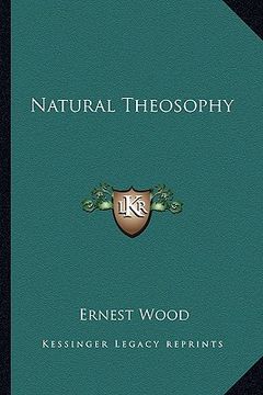 portada natural theosophy (en Inglés)