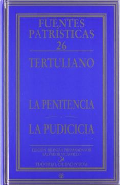 portada La Penitencia - la Pudicicia (Fuentes Patrísticas, Sección Textos)