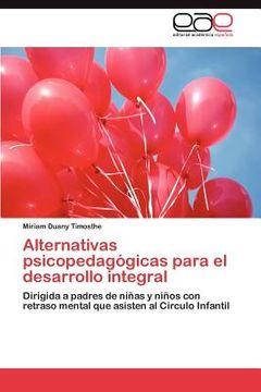 portada alternativas psicopedag gicas para el desarrollo integral (en Inglés)