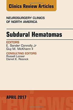 portada Subdural Hematomas, an Issue of Neurosurgery Clinics of North America, 1e (The Clinics: Surgery) (in English)