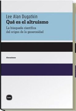 portada Que es el Altruismo (in Spanish)