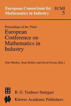 portada Proceedings of the Third European Conference on Mathematics in Industry: August 28-31, 1988 Glasgow (en Inglés)