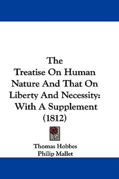 portada the treatise on human nature and that on liberty and necessity: with a supplement (1812) (in English)