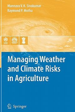 portada managing weather and climate risks in agriculture (en Inglés)