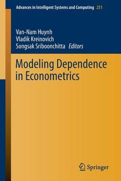 portada Modeling Dependence in Econometrics (en Inglés)