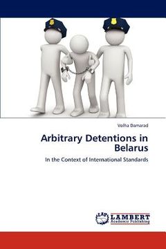 portada arbitrary detentions in belarus (en Inglés)