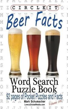 portada Circle It, Beer Facts, Word Search, Puzzle Book