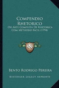 portada Compendio Rhetorico (en Portugués)