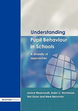 portada understanding pupil behaviour in school: a diversity of approaches (en Inglés)