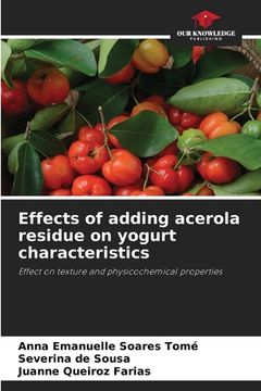 portada Effects of adding acerola residue on yogurt characteristics (en Inglés)