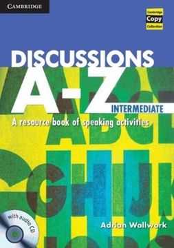 portada discussions a-z intermediate book and audio cd: a resource book of speaking activities