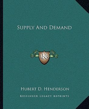 portada supply and demand (en Inglés)