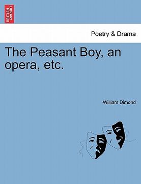 portada the peasant boy, an opera, etc.