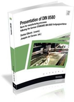 portada Introduction and Applications of din 8580: Following the German Standard din 8580 Fertigungsverfahren 