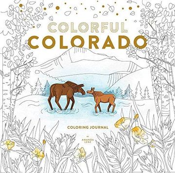 portada Colorful Colorado Coloring Journal (en Inglés)