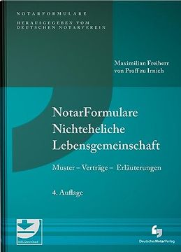 portada Notarformulare Nichteheliche Lebensgemeinschaft (en Alemán)
