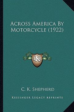 portada across america by motorcycle (1922) (in English)