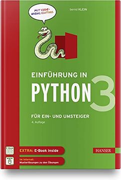 portada Einführung in Python 3: Für Ein- und Umsteiger (in German)