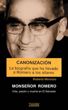 portada Monseñor Romero: Vida, Pasión y Muerte en el Salvador (el Rostro de los Santos)