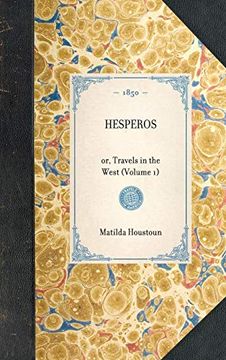 portada Hesperos: Or, Travels in the West (en Inglés)